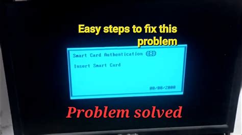 smart card authentication smart card reader not present|Smart Card Not Detected on Latitude and Precision Laptops.